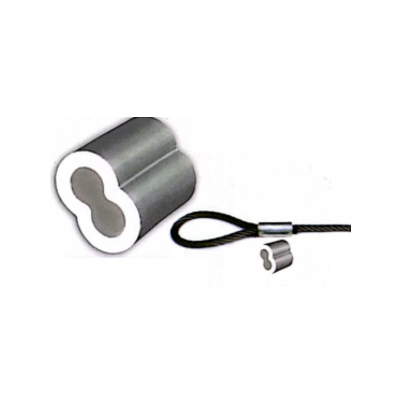 High-Precision SAFETYLIFT Aluminum Hourglass Sleeve para sa Wire Rope