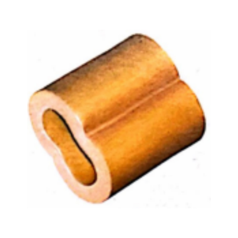 American Hourglass Copper Sleeves para sa Wire Rope Splicing at Crimping