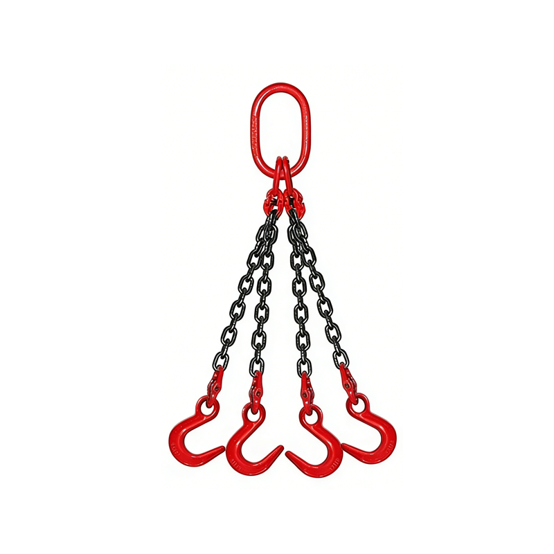 Leg Chain Sling na may Forged Open Hooks (QOF)