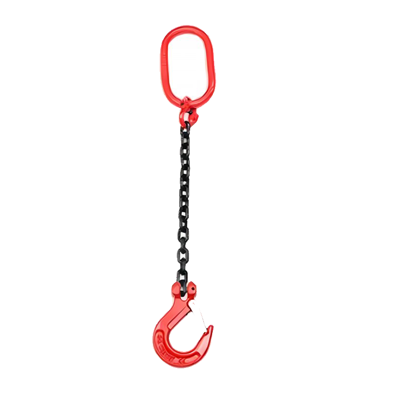 Single Swivel Safety Hook Leg Chain Sling (SOS)