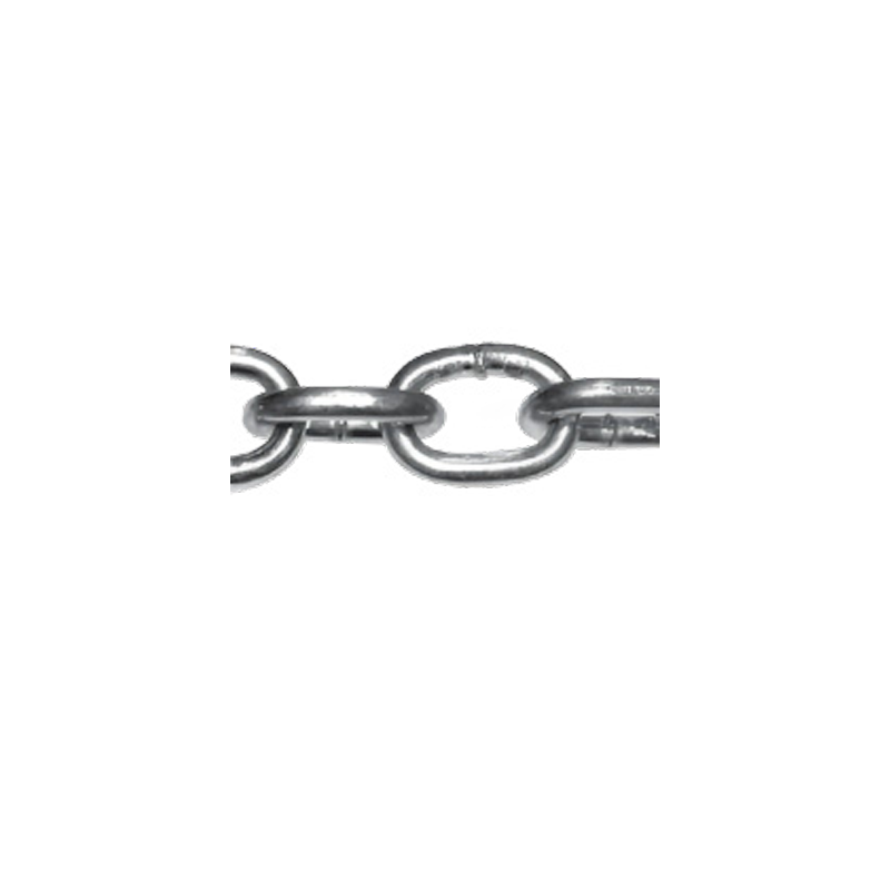 Maliwanag na Zinc Plated Low-Carbon Steel Weldless Passing Link Chain