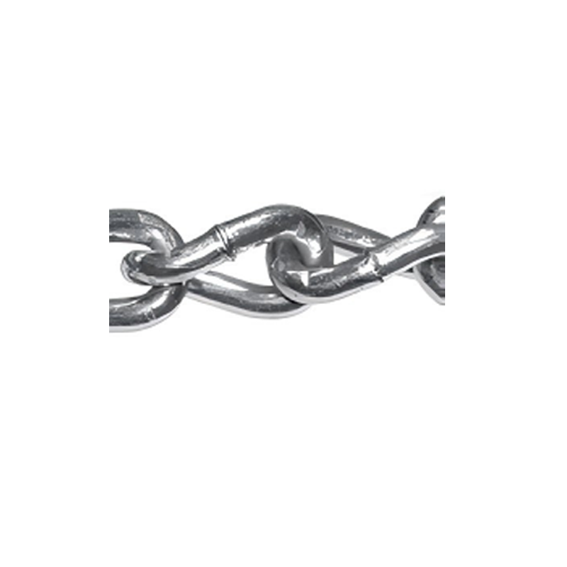 Maliwanag na Zinc Plated Low-Carbon Steel Weldless Twist Link Machine Chain